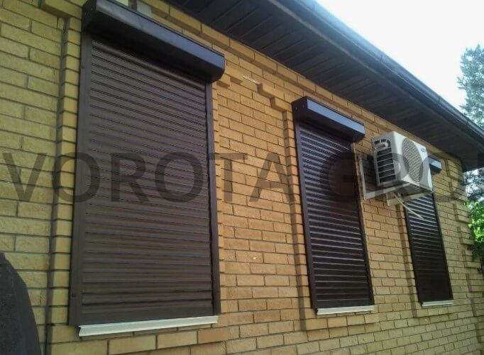 Рольставни на окна Doorhan узкие 600х1300